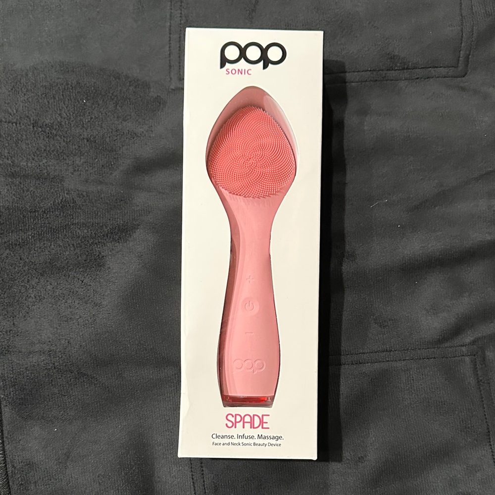 Pop Sonic Pink Facial Cleansing Brush